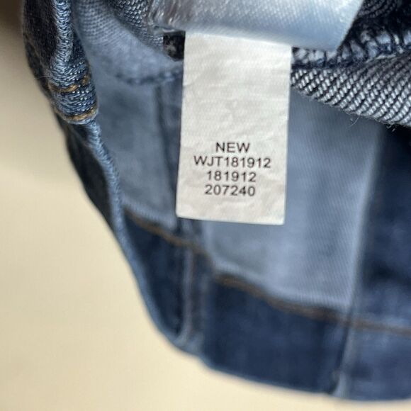 J.Jill Denim Blue Belted Button Front Long Sleeve Shirt Dress Women’s Size XS - Picture 12 of 12